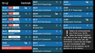 NMBS EMMA  SintNiklaasSaintNicolas NL [upl. by Lorrimor791]