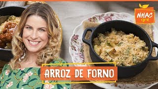 Arroz gratinado com frango molho bechamel e farofinha de parmesão  Rita Lobo  Cozinha Prática [upl. by Aiht28]