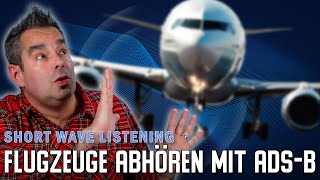 Flugzeuge abhören ⛅ ADSB Empfang mit RTLSDR amp SDRangel [upl. by Eidac]