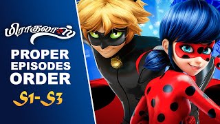 Miraculous Ladybug Proper Episodes Order amp Where to watch all seasons  Tamil  Production Order [upl. by Hui]