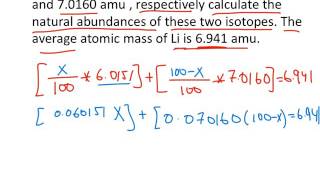 3132 Atomic and Molar Mass [upl. by Zeculon]