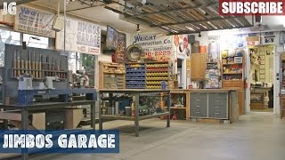 Garage Tour Update  Jimbos Garage [upl. by Namwob]