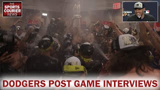 Dodgers 2024 World Series Game 5 Postgame Interviews  LA Wins [upl. by Acinoev]