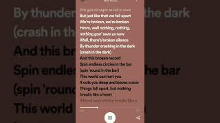 Miley Cyrus  nothing breaks like heart lyrics [upl. by Boles]