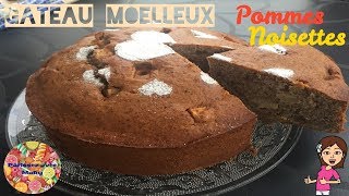 🥧 GATEAU MOELLEUX NOISETTES ET POMMES ♡ Pâtissez avec MaRy ♡ [upl. by Sosanna682]