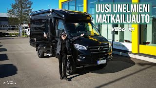 UUSI MATKAILUAUTONI HYMER MLT 570 CrossOver SUOMEN AINOA TÄYSMUSTA JES VLOG9 [upl. by Aneladgam484]