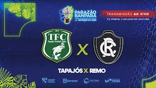 AO VIVO  Tapajós x Remo  Parazão Banpará 2024 [upl. by Allveta]