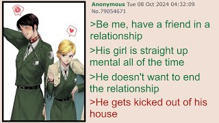 Anon is Jealous of His Friend  4Chan Greentext Story [upl. by Yelrehs]