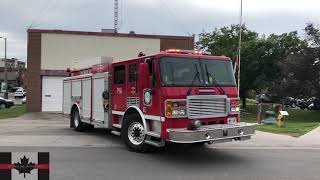 Thorold Pump 1 Pump 1A Responding [upl. by Goodard]