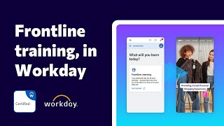 Introducing eduMe  Workday  The only Workday Certified frontline training integration 🎉 [upl. by Akinehs331]