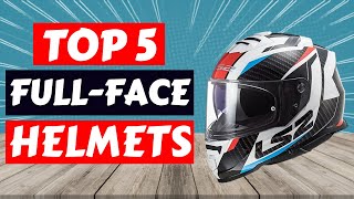 Top 5 Best Full Face Motorcycle Helmets of 2025  Ride Safely – Reviews Inside [upl. by Aduh]