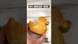 ROTI CROISSANT BEBEK⁉️ food satisfying cooking funny diy shorts [upl. by Gerger839]