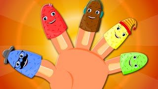 Finger Family Ice Cream  Nursery Rhyme For Children  Food Song [upl. by Tully]