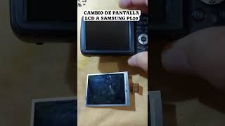 Samsung PL20 cambio de LCD camerarepair fotografia samsung reparacionsamsung [upl. by Yhprum698]