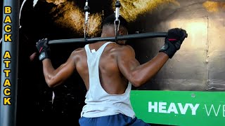 5 BEST EXERCISES FOR BIGGER BACK  BACK WORKOUT [upl. by Aicatsana]