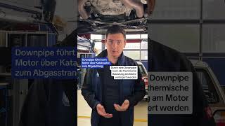 🚙 Downpipe gefällig Alles Wichtige zum Einbau erfährst du im Video 📲 tuning downpipe aufklärung [upl. by Yrok527]