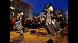 Fasnacht BaselSternmarsch 2014 [upl. by Hcirdla]