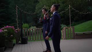 Brothers sing the reason at sisters wedding [upl. by Venu]