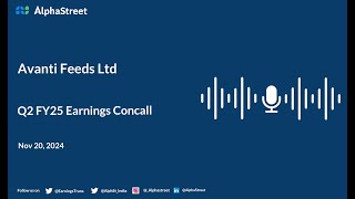 Avanti Feeds Ltd Q2 FY202425 Earnings Conference Call [upl. by Andriette]