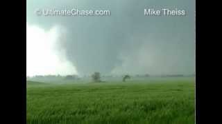 Tornado Video REALLY CLOSE  Yates Center Kansas  May 8th 2003 [upl. by Alane]