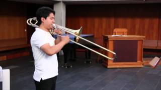 Hungarian March Trombone Solo [upl. by Hassett]