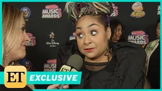 Watch RavenSymone React to Former CoStars Neck Tattoo of Her Exclusive [upl. by Benn]