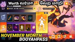 November Booyah Pass 2024 🤩 amp December Booyah Pass 2024💥 Full Review in Tamil [upl. by Adiasteb]