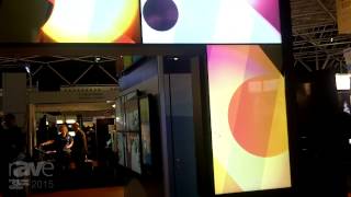 ISE 2015 BrightSign Exhibits BrightWall Software [upl. by Adnwahsar27]