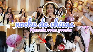 🐰🥃PIJAMADA DE COLORESNOCHE DE CHICAS POTENTE 🤯  Sofi Muñoz 💗 [upl. by Leur]