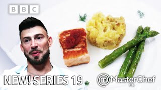 Jake Quickendens Salmon Fillet With Chilli Jam  MasterChef UK [upl. by Hurd478]