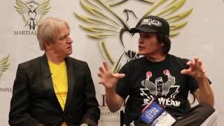 Benny Urquidez speaks to John Corcoran at the 2016 Martial Arts SuperShow [upl. by Janine]