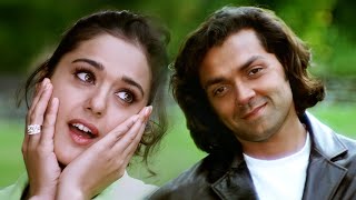 Mere Khwabon Mein Jo Aaye  Alka Yagnik  Bobby Deol  Preity Zinta  Bollywood Romantic Song [upl. by Noirod]