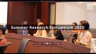 Summer Research Symposium 2023 [upl. by Eanar]