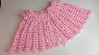 CAPA A CROCHET PARA NIÑA PASO A PASO  TEJIDO FÁCIL  PARA PRINCIPIANTE [upl. by Animaj]