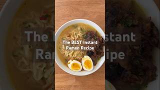 The BEST Instant Ramen in 15Minutes food cooking foodhacks foodpreparation [upl. by Nowed]