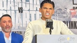 Ryan Garcia GETS PISSED amp ACCUSES De La Hoya amp Hopkins of TRYING TO GET HIM BEAT by Oscar Duarte [upl. by Nahtanaoj]