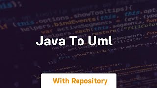 java to uml [upl. by Steel]