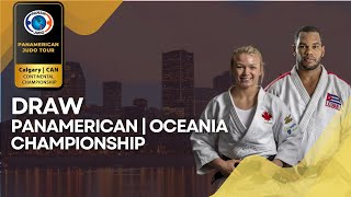 Draw Panamerican amp Oceania Championship Calgary 2023 [upl. by Trebreh767]