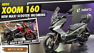 Hero Xoom 125R and 160  ഹീറോയുടെ പുതിയ മുഖം [upl. by Inittirb681]