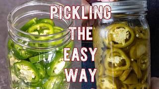 Pickled Jalapenos  SO EASY  Chilihead Tip [upl. by Anerroc643]