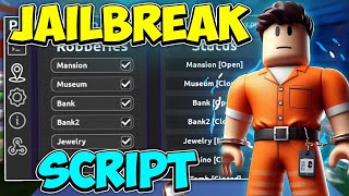 BEST Jailbreak Script  Auto Rob Kill Aura Infinite Money amp More 2024 [upl. by Telrahc938]