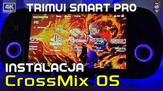 Instalacja CrossMix OS  Trimui Smart Pro  poradnik prezentacja retro konsolka PL [upl. by Kimberlee]