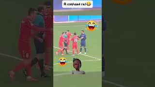 Must watch a confused referee shorts subscribe football [upl. by Aiciled]