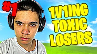 I bleeped on a TOXIC player in Fortnite [upl. by Asatan545]