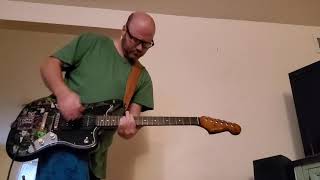 Buddha USA JAzzmaster pickups ElectraVox GUitar Lab punkROCK Jazzmaster out of Virginia BEach [upl. by Vallonia]