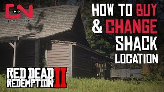 How to Buy amp Change Moonshine Shack Best Shack Location  RDR2 Online Moonshiners [upl. by Akinwahs]