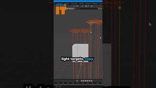 💡 Mastering Light Targeting in Blender A Quick Guide 🎯blendertutorial [upl. by Aneeroc]