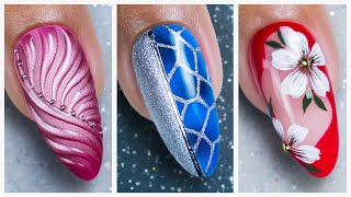 New Nail Design Ideas 2024  Easy Nail Art Compilation [upl. by Aubin583]