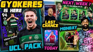 Viktor Gyökeres UCL Pack Is Here💥 MSN Flick Pack Black Friday Next Week  EPoint Shop Player [upl. by Abana]