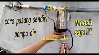 air shower jadi deras modal 200 ribuan  pompa pendorong  booster shower  low watt 90watt [upl. by Malissa]